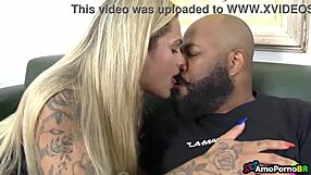 Blonde Teen Seduced By Black Stepfather's Big Cock