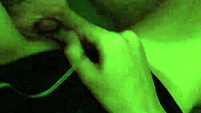 Wife Rubs Pussy While Husband Jacks Off, Leading To Creampie Cleanup