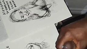 Quick Sketch Of Women Getting Their Tits Covered With Cum For A Finishing Touch