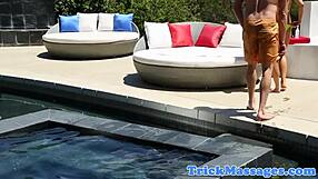 check out this amateur milf who loves massages and fucks passionately in missionary