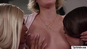 i watch this threesome anal sex with busty shemales