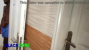 Stepmom stepson in the kitchen