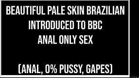 Bruna Santos Introduced To Bbc Anal