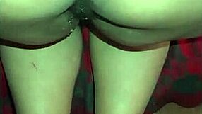 Cuban beauty with big ass and natural tits flaunts her curves