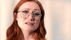 Busty milf pulls redhead's nipples and facesits