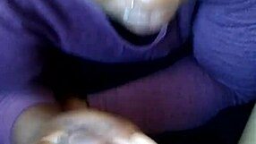 Detailed sloppy sucking of big cock in the backseat of my jeep