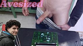 I BLAST a massive CUMSHOT on client's machine instead of fixing it