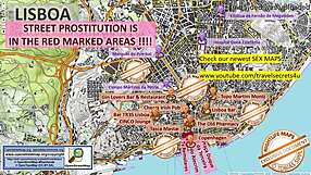 Lisboa Portugal Sex Map Street Prostitution Map Massage Parlours Brothels Whores Callgirls Bordell Freelancer Streetworker Prostitutes