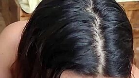 Watch This Argentinian Slut Suck Cock Like Crazy!