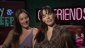 Julia ann drops by the studio to talk about her movies and share some scenes where she struggles to get to a teen 18+ girls cookie