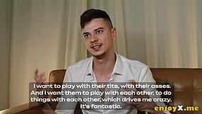 horny tommy porks two buxom nymphs in kinky kitchen threesome