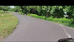 Exploring tender Abby's natural tits and ass