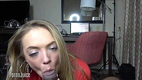 blonde yoga instructor sucks thick black cock