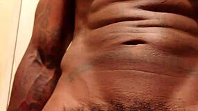 Hallelujah Johnson Worships and Strokes Massive BBC Cock