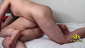 Arab Hijab Woman Inserts Penis Into Ass