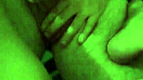 Wife Rubs Pussy While Husband Jacks Off, Leading To Creampie Cleanup