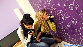 Eurobabe loves bukkake and strapon?