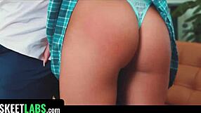 Teamskeet - Nerdy Cute Girl Leana Lovings Helps Pornstars And Ends Up In The Movie - Fluffers Pt 2