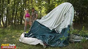Camping Sneaky Sex With Big Tits Thick Blonde Teen 18+ And Older Expert Gent - Fakehub