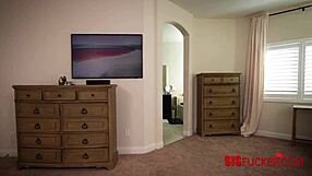 Fucking Blindfolded Stepsis in Front of Girlfriend