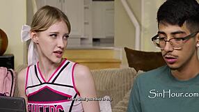 virgin cheerleader melody marks chooses diego perez for her first time loss