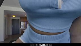 stepdad saves bratty stepdaughter from cops and punishes her