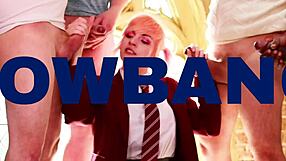 why is 18 year old ellie shou fucking herself in uniform?