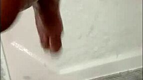 I'm showering my dick.