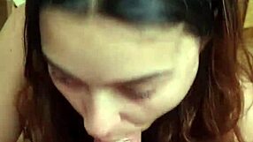 Watch This Argentinian Slut Suck Cock Like Crazy!