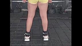 Nicole Medallo Sweats in Gym for Fit Body to Please Men