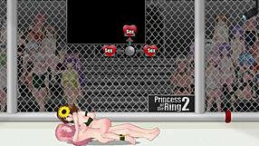 Princess of the ring 2 features rena versus vivian in intense wrestling match