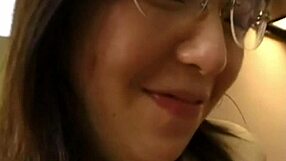 Japanese preggy blowjob and pussy fingering session