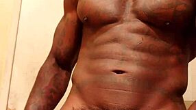 Hallelujah Johnson Worships and Strokes Massive BBC Cock