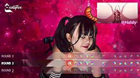 bouncy tits girl bounces ass on dick for faphero masturbation