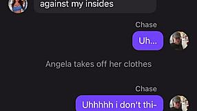 teen fingers herself in romantic masturbation scene