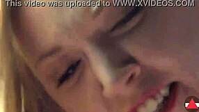 Giantess blonde enjoys toys and balloons