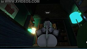 Fucked cute femboy librarian in library