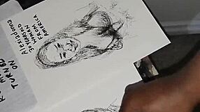 Quick Sketch Of Women Getting Their Tits Covered With Cum For A Finishing Touch