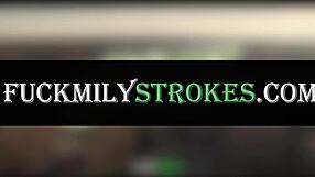 everly haze and sophia sweet step sisters passionately fighting at home 😡