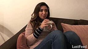 Intense Homemade Sex Tape with Adorable Mexican Girlfriend Frida Sante