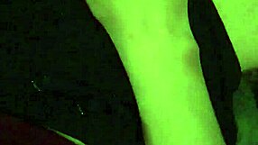 Wife Rubs Pussy While Husband Jacks Off, Leading To Creampie Cleanup