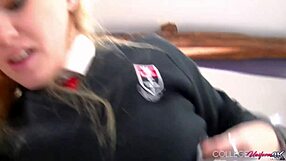 Misha Cross Strips Lingerie And Fucks Boyfriend's Cock