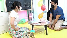 Tuition Teacher Hardcore Teaches Student Lessons In POV Roleplay