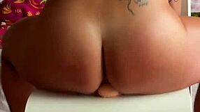 Ketria Anal Rides Chair Fucking Ass Hard