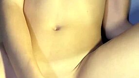 Cumming On Her Belly During Homemade Couple Sex With Big Ass Riding And Doggystyle Fucking