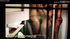 Shower threesome on the third night with my wife and her friend. So steamy and fun.