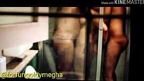 Shower threesome on the third night with my wife and her friend. So steamy and fun.