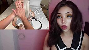 Horny Latina Blonde Gets Anal Creampie POV