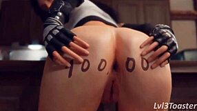 Final Fantasy VII Tifa Lockhart artwork by lvl3toaster