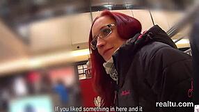 From mall teasing to intense POV pounding, this Czech kitten surprises